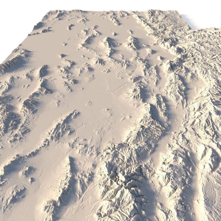 State of Utah 3D Print model