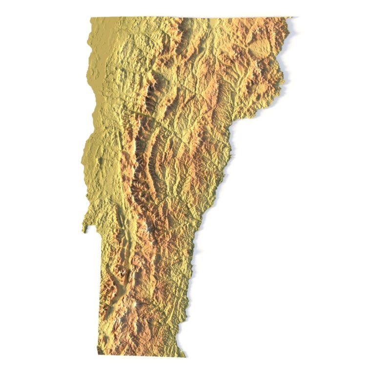 State of Vermont 3D model