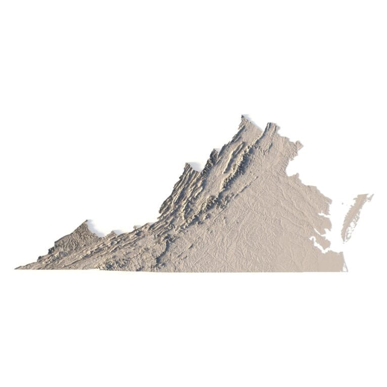 State of Virginia 3D model