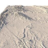 State of Wyoming 3d relief cnc files