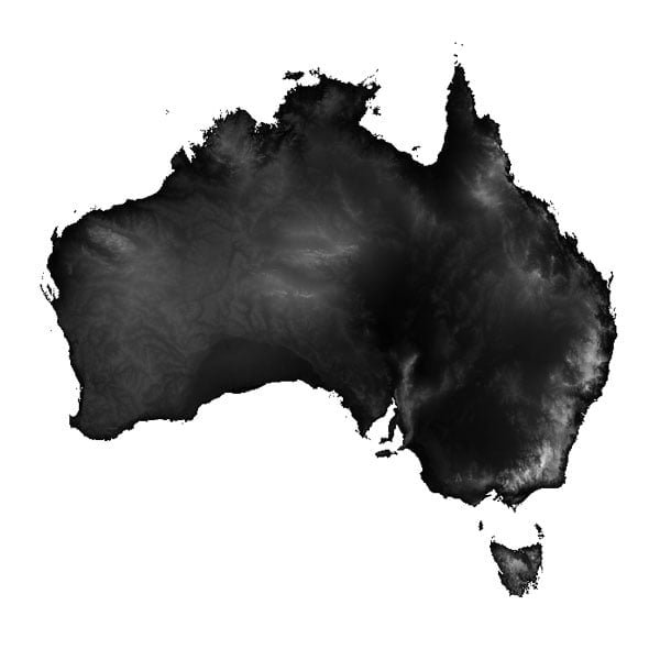 Australia DEM