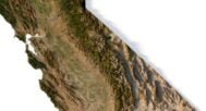 California 3D elevation model