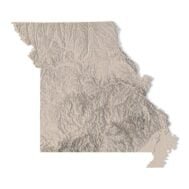 Missouri 3d relief cnc files