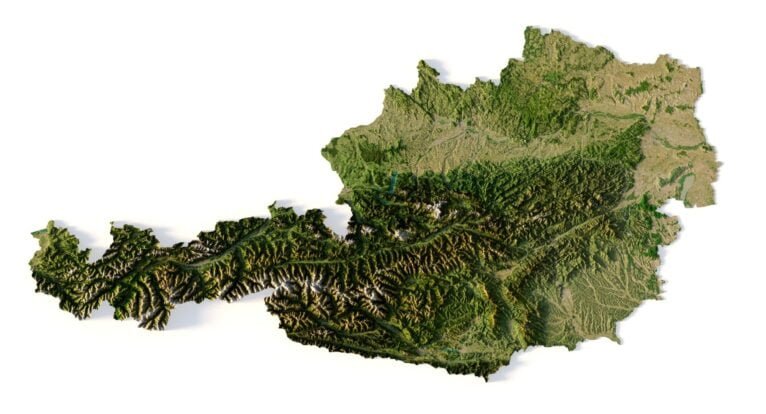 Austria 3D model