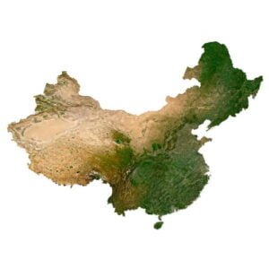 China 3D model terrain | Custom 3D Models and 3D Maps