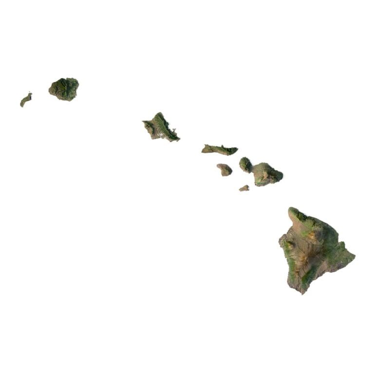 Hawaii 3D model
