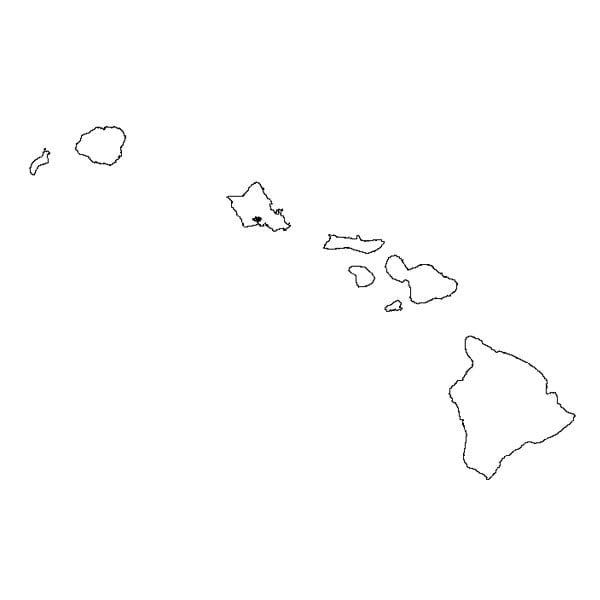 Hawaii shapefile