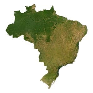 Brazil terrain
