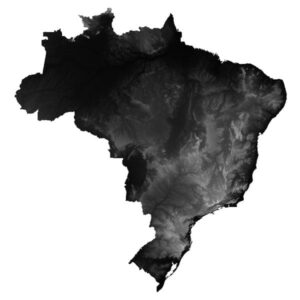 Brazil 3D Model - Perfect for 3D Printing, CNC Milling, Design and Art