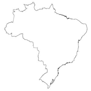 Brazil 3D Model - Perfect for 3D Printing, CNC Milling, Design and Art