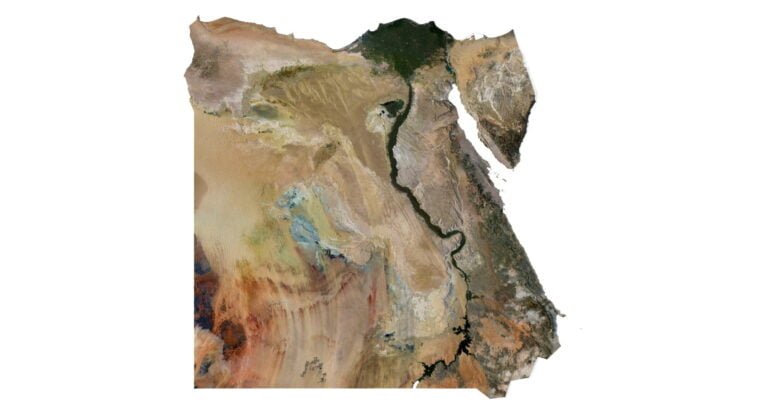 Egypt 3D map