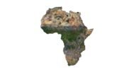 Africa 3D model in C4D format