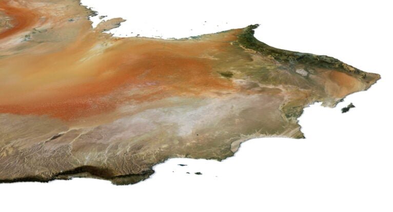 Buy 3D models of Arabian Peninsula terrain