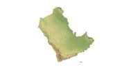 Arabian Peninsula 3D model