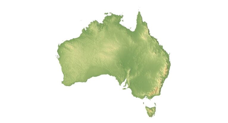 Australia terrain