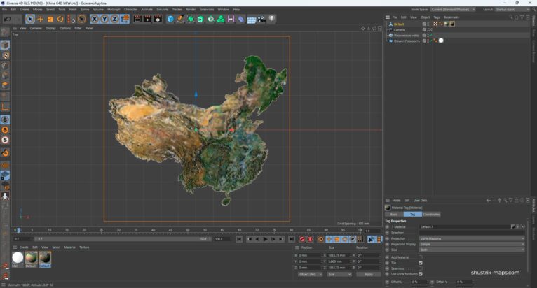 Buy high-quality China 3D Model Terrain for 3D Design and Art