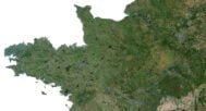France 3D map