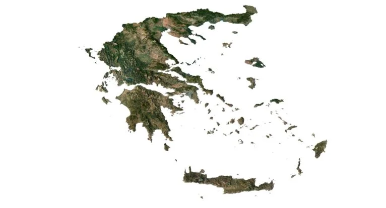 Greece terrain