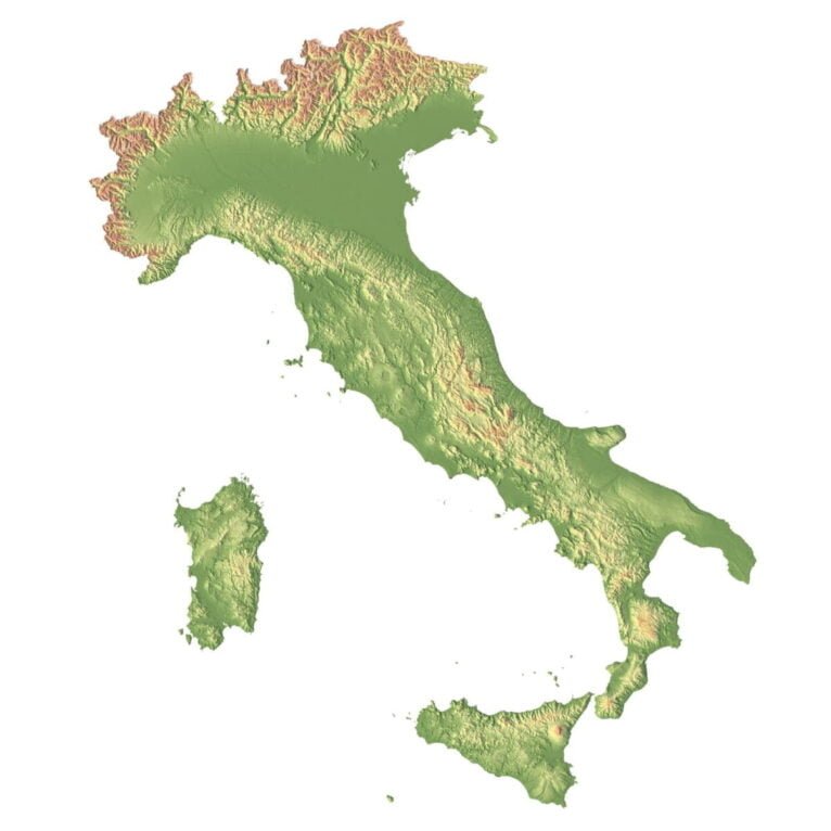 Italy terrain