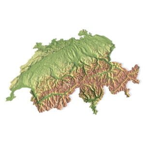 Switzerland 3D model