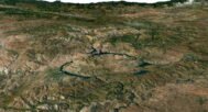 3D terrain model of Turkey