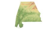 Alabama terrain