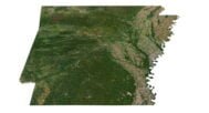 Arkansas terrain