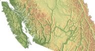 Map of British Columbia
