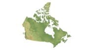 Canada map 3d model