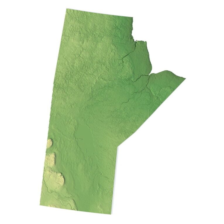Manitoba 3D model