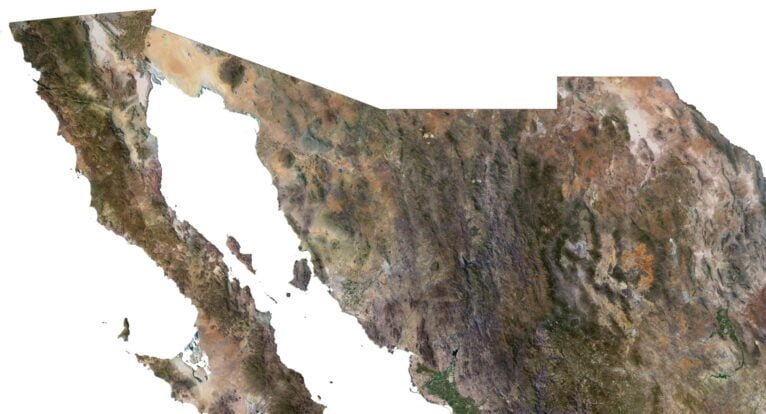 Mexico 3D map