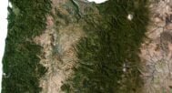 Oregon 3D map