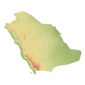 Saudi Arabia 3D model