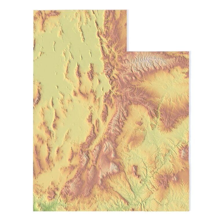 Utah 3D model