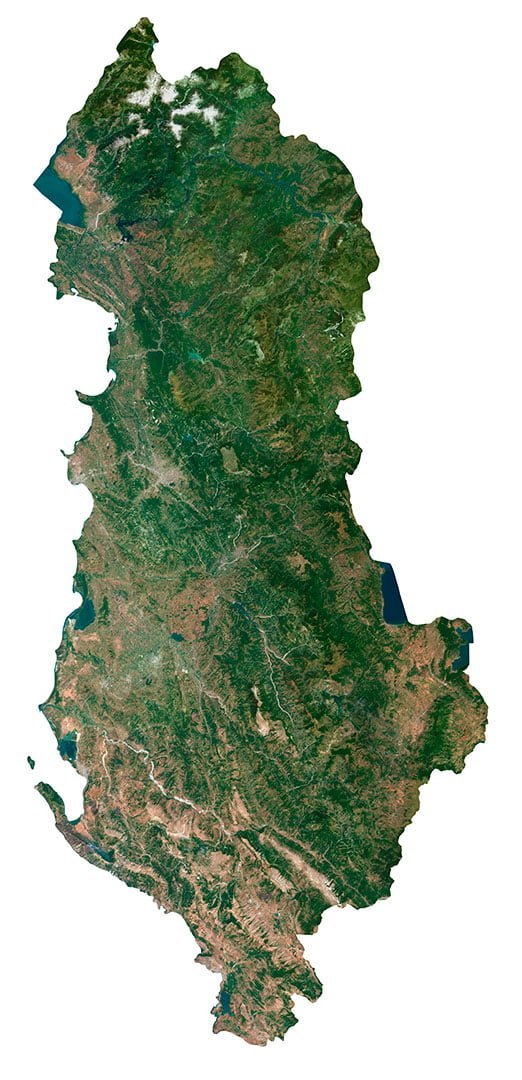 Albania Satellite