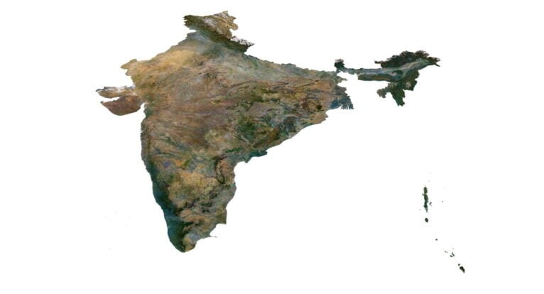 India terrain