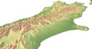 New Zealand 3D model in C4D format