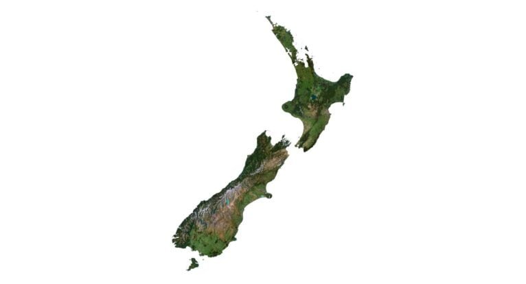 New Zealand 3D model