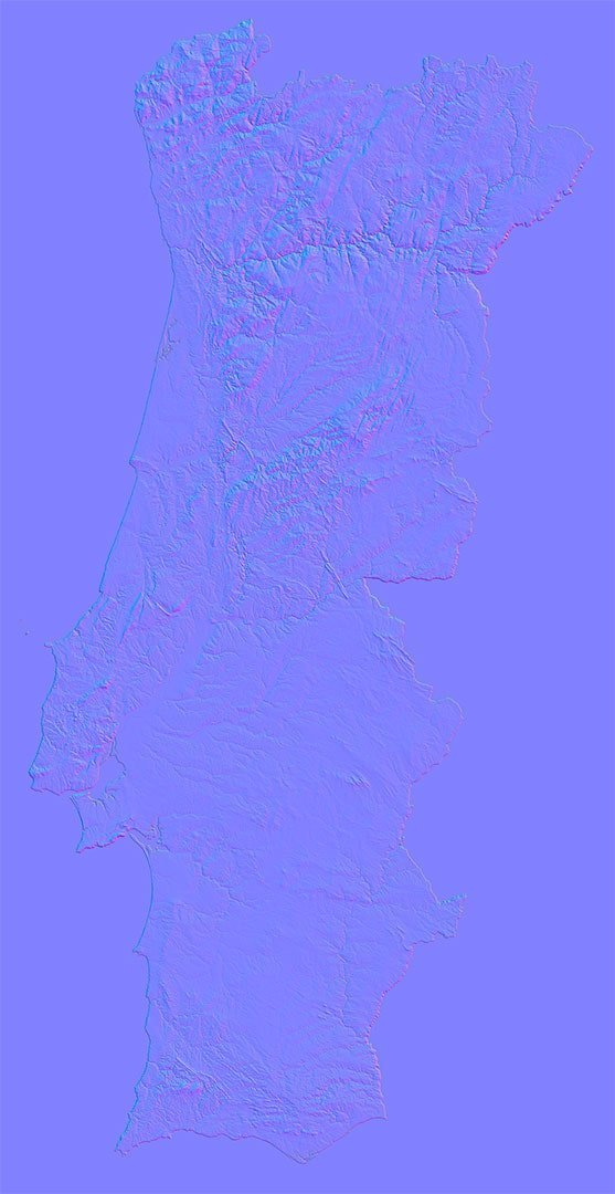 Portugal Normal Map