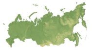 Russia map 3d model