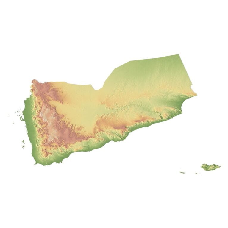 Yemen 3D model