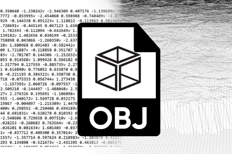 OBJ file format