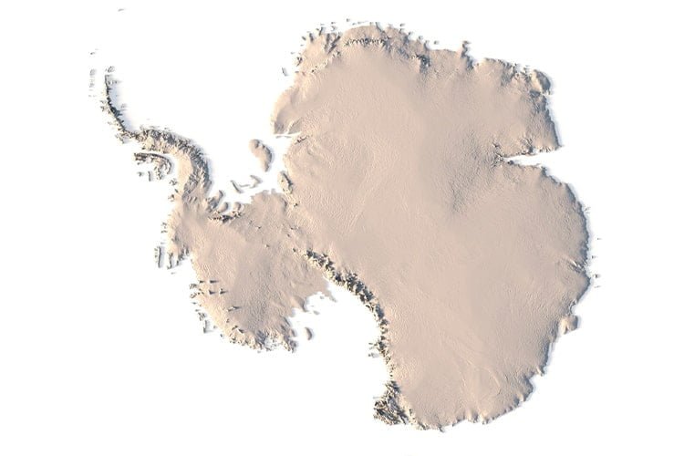 3D models of Antarctica