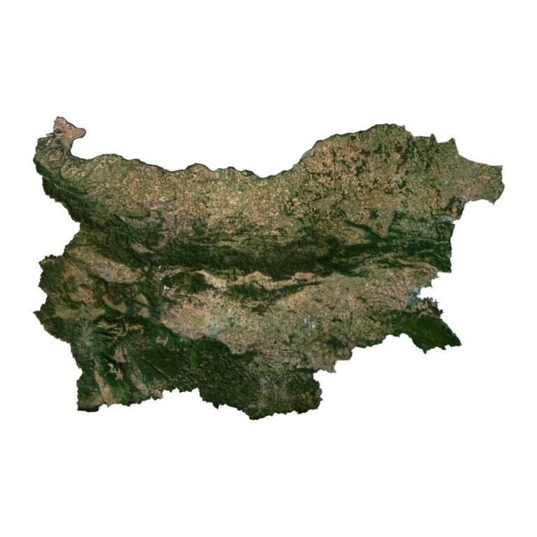 Bulgaria 3D model