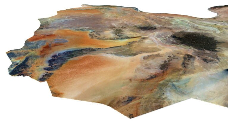 Satellite textures of Libya