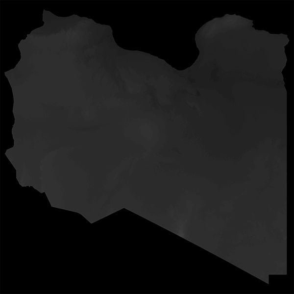 Libya Height Map