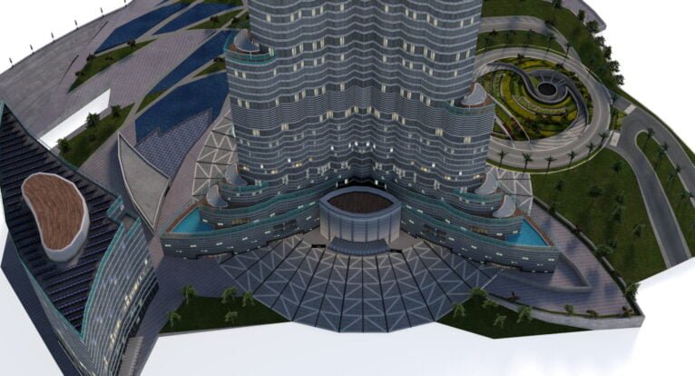 Experience Dubai's Landmark: Burj Khalifa 3D Model