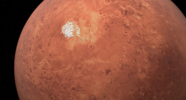 Mars Globe - Color Texture