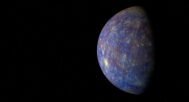 Planet Mercury Globe - Color Texture