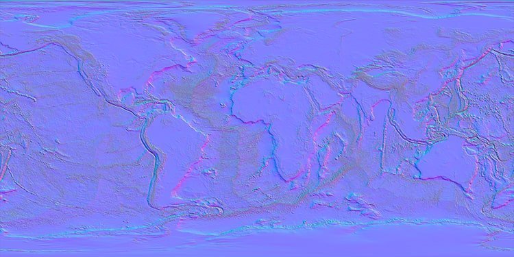 world normal map